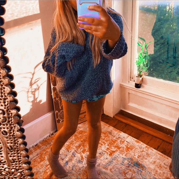 Speckled Noise Chunky Oversized Cable Knit Sweater ๐๐ฎ - Picture 8 of 11